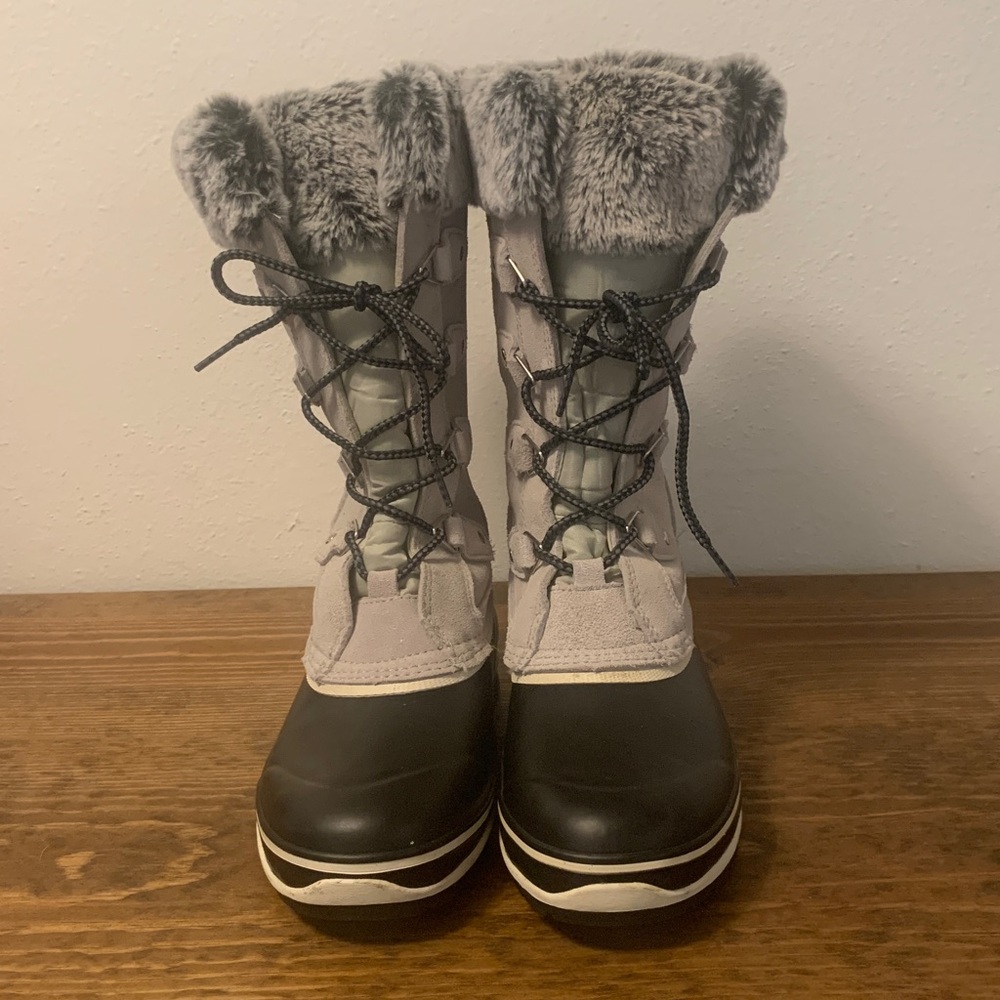 Khombu Fur Lined Winter Snow Boots